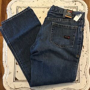 ARIAT MEN'S M4 FLINT LOW RISE BOOT CUT FR WORK JEANS